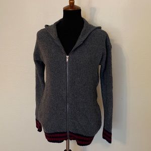 American Eagle grey wool sweater small